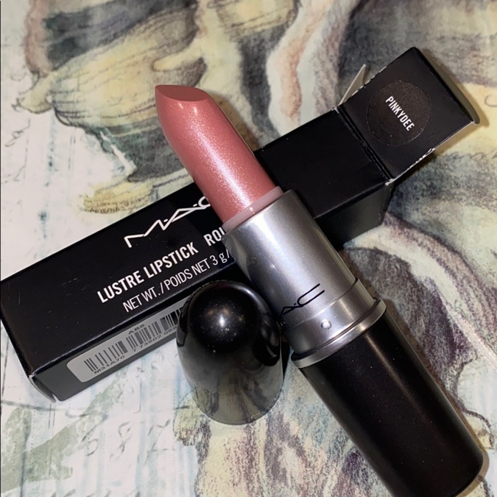 MAC COSMETICS PINKYDEE LUSTRE BNIB Lipstick Pink VERY RARE! - Picture 2 of 6